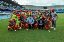 América femenino hizo su última práctica en el Pascual Guerrero, antes de viajar a la Copa Libertadores