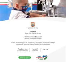 Conoce cómo se hará el retorno gradual en alternancia mediante Facebook Live
