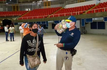 Entrega de mercados benefició a integrantes del transporte escolar afectados por la pandemia