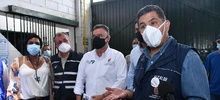 Alcalde Ospina acompañó vacunación por la vida para habitantes de calle
