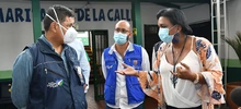 Alcalde Ospina acompañó vacunación por la vida para habitantes de calle