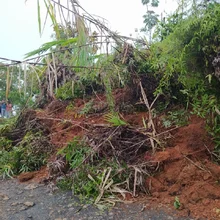 Infraestructura atendió deslizamientos en zona rural por Fenómeno de la Niña