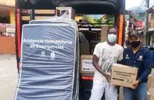 Gestión del Riesgo hace visitas técnicas y entrega de asistencia humanitaria