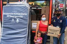 Gestión del Riesgo hace visitas técnicas y entrega de asistencia humanitaria