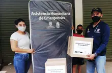 Gestión del Riesgo hace visitas técnicas y entrega de asistencia humanitaria