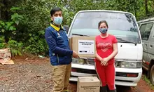 Gestión del Riesgo hace visitas técnicas y entrega de asistencia humanitaria