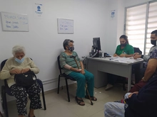 Vacunados 338 adultos mayores de 80 años, de las EPS subsidiadas de la ESE Ladera