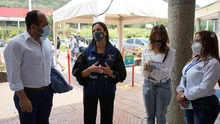 Salud Pública visita centros comerciales como posibles puntos masivos de vacunación  