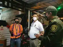 Autoridades locales realizan visitas de control a establecimientos nocturnos