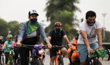 #MujeresDeCorazón ‘rodaron’ por una vía segura y sin acoso