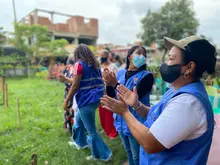 Así se exaltó el trabajo de las mujeres en la comuna 21