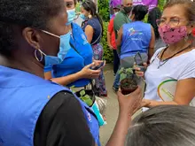 Así se exaltó el trabajo de las mujeres en la comuna 21