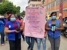 Así se exaltó el trabajo de las mujeres en la comuna 21