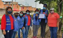 Así se exaltó el trabajo de las mujeres en la comuna 21