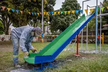 Programa ‘Vida al Parque’ llegó al barrio Villa del Sur