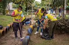 Programa ‘Vida al Parque’ llegó al barrio Villa del Sur