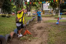Programa ‘Vida al Parque’ llegó al barrio Villa del Sur