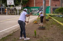 Programa ‘Vida al Parque’ llegó al barrio Villa del Sur