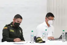 Autoridades locales articulan mesa de trabajo por la seguridad en la comuna 2