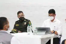 Autoridades locales articulan mesa de trabajo por la seguridad en la comuna 2