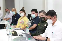 Autoridades locales articulan mesa de trabajo por la seguridad en la comuna 2