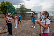 Kevin, el embajador de la Cali Ciudad Deportiva en la Comuna 20