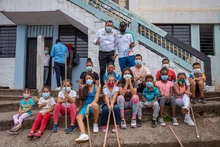 Kevin, el embajador de la Cali Ciudad Deportiva en la Comuna 20