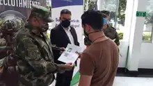 740 jóvenes, víctimas del conflicto armado, resolvieron su situación militar