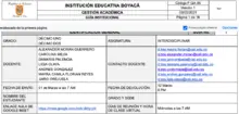 La Institución Educativa Oficial Boyacá le apuesta al trabajo colaborativo mediado por herramientas TIC