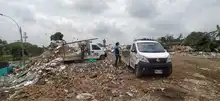 Avanza a toda marcha evacuación de residuos en la Estación de Transferencia