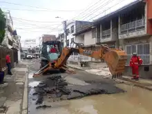 Mejoramiento vial en cuatro corregimientos y diez comunas 