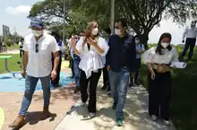 Familias de Llano Verde y Barrio Taller celebran la entrega de parques recreodeportivos