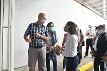 Salud Pública dio inicio a la vacunación contra la covid-19 en los megacentros dispuestos en la ciudad