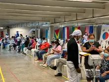Salud Pública dio inicio a la vacunación contra la covid-19 en los megacentros dispuestos en la ciudad