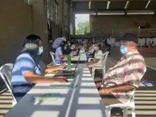 Exitosa jornada de vacunación en megacentros