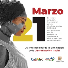 21 de marzo: Día Internacional de la Eliminación de la Discriminación Racial, trabajamos por eliminar las brechas