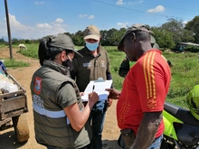 Dagma y Policía ambiental trabajan unidos en la protección del jarillón del río Cauca 
