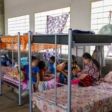40 familias reciben atención integral en albergue temporal dispuesto por la Alcaldía de Cali