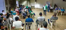 Gobierno Distrital y comunidad evalúan riesgos por lluvias en la comuna 20