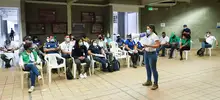 Gobierno Distrital y comunidad evalúan riesgos por lluvias en la comuna 20