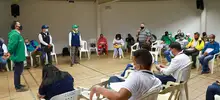Gobierno Distrital y comunidad evalúan riesgos por lluvias en la comuna 20