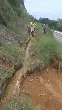 Contratista de la ampliación vía Pance evalúa derrumbe que afectó la megaobra