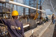 ¡Avanza la construcción del Centro Empresarial del estadio Pascual Guerrero!