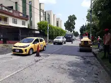 Grupo operativo atendió emergencias por temporada de lluvias y realizó aplicación de asfalto