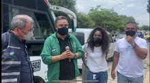 Continúan llegando ayudas para las familias afectadas en la ladera de Cali. 
