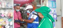  A diario se recogen 10 toneladas de residuos en el corredor de la carrera 10