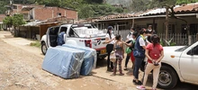 Atención a la comunidad con entrega de asistencia humanitaria
