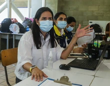 Puesto de Mando Unificado y atención las 24 horas para 78 familias en albergue de Siloé