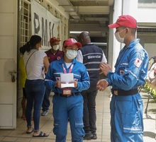 Puesto de Mando Unificado y atención las 24 horas para 78 familias en albergue de Siloé