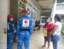 Puesto de Mando Unificado y atención las 24 horas para 78 familias en albergue de Siloé